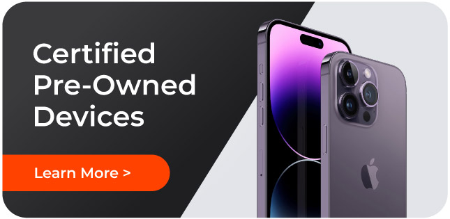 Certified Pre-Owned Devices Banner