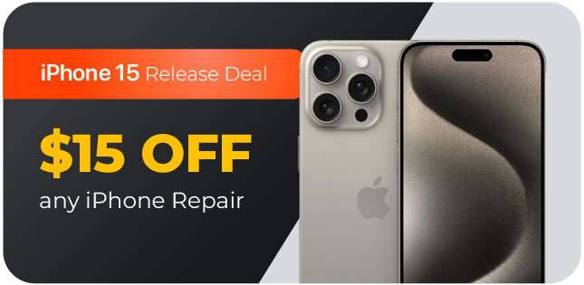 iPhone 15 promo - 15% off Deal